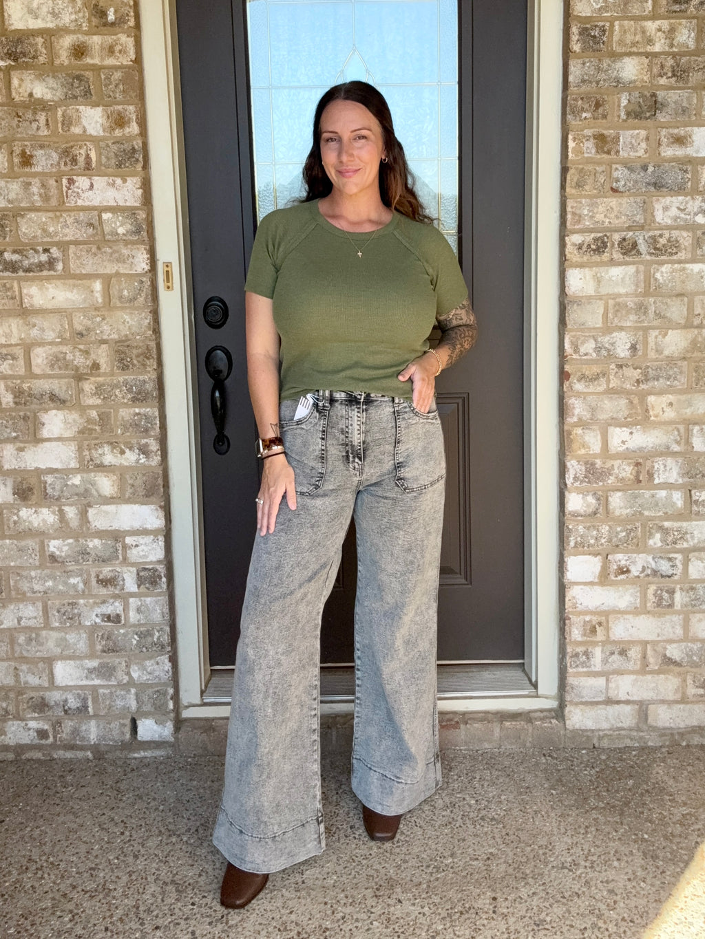 Stone Cottage Wide Leg Denim