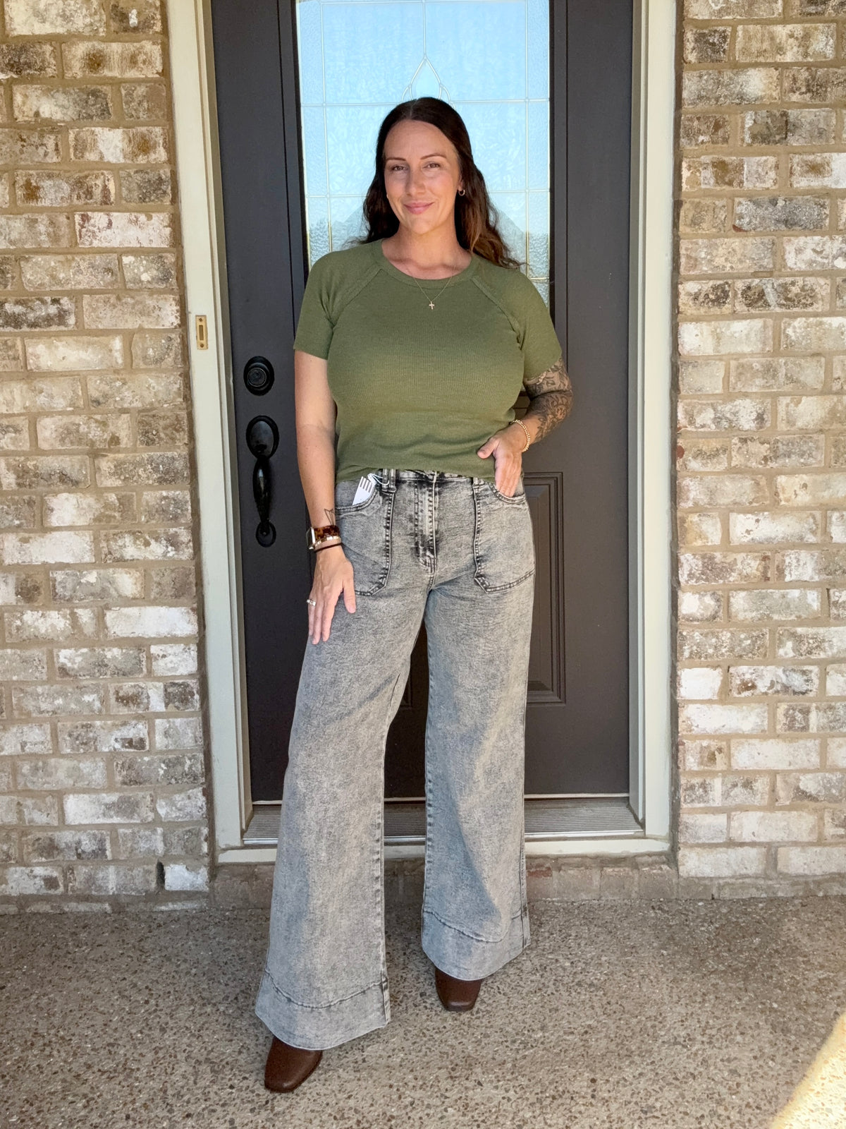 Stone Cottage Wide Leg Denim