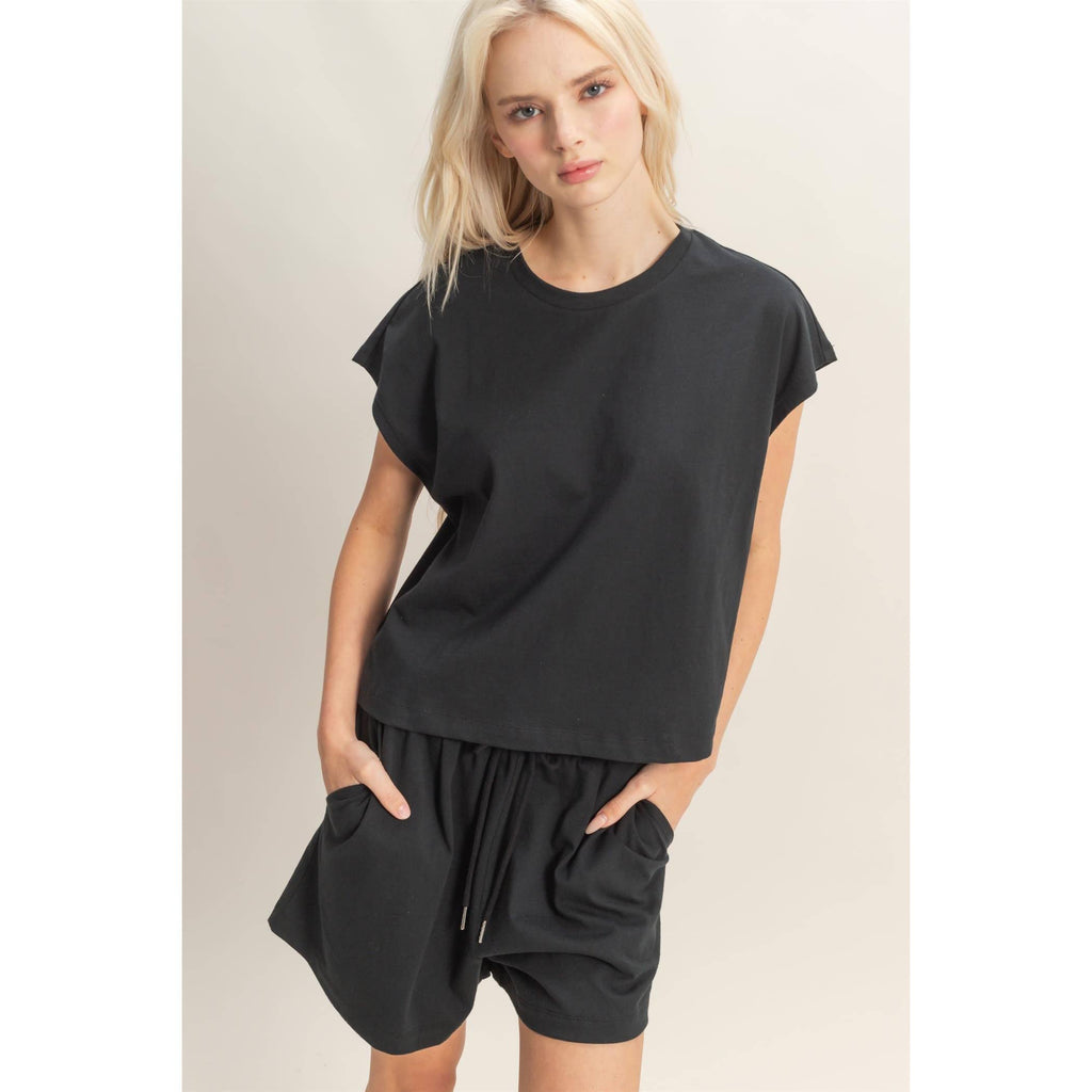 Double Zero Boxy Two Piece Set