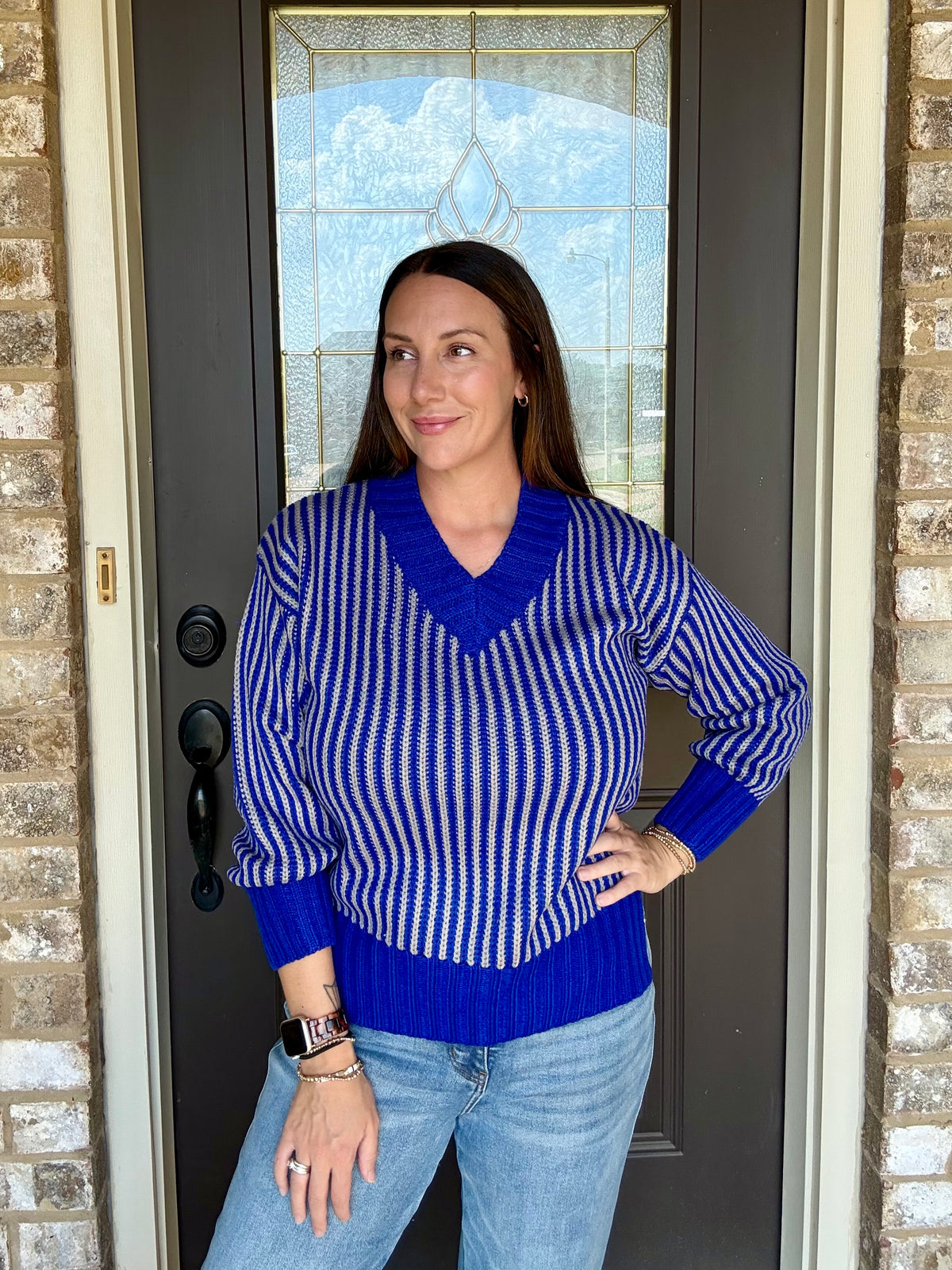 The Varsity Charm Sweater