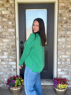 The Curly Q Ribbed Top