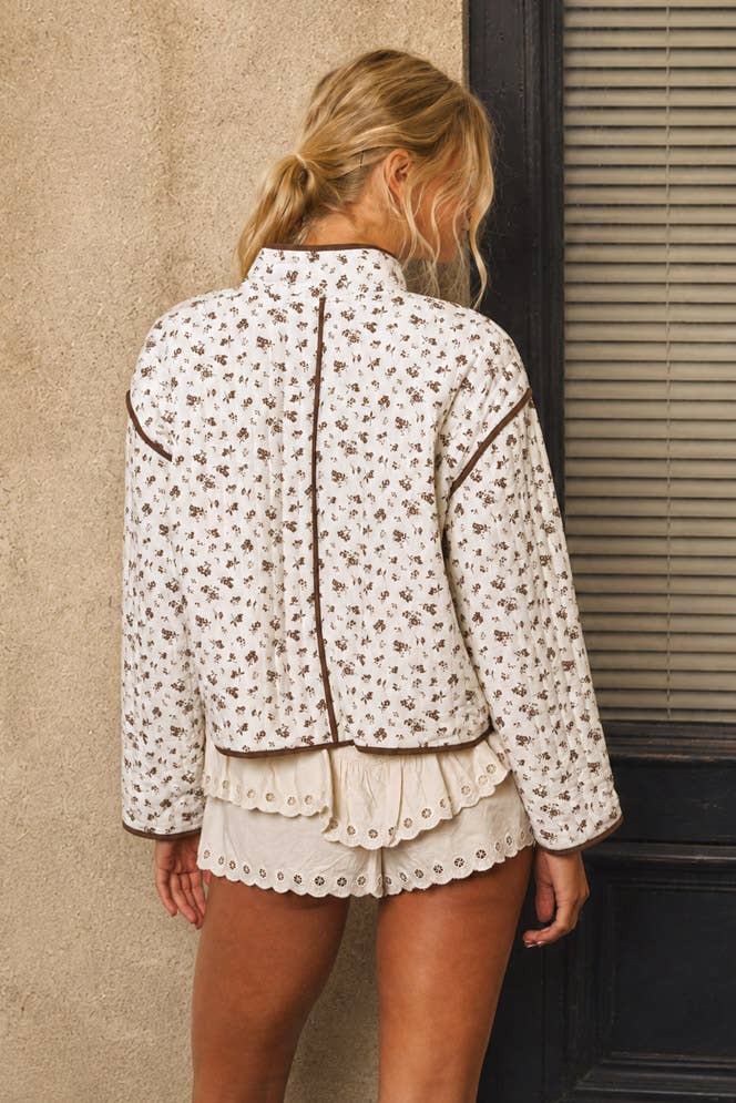 The Cottage Bloom Quilted Jacket