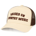 C.C Trucker Hat - Raised on Country Music