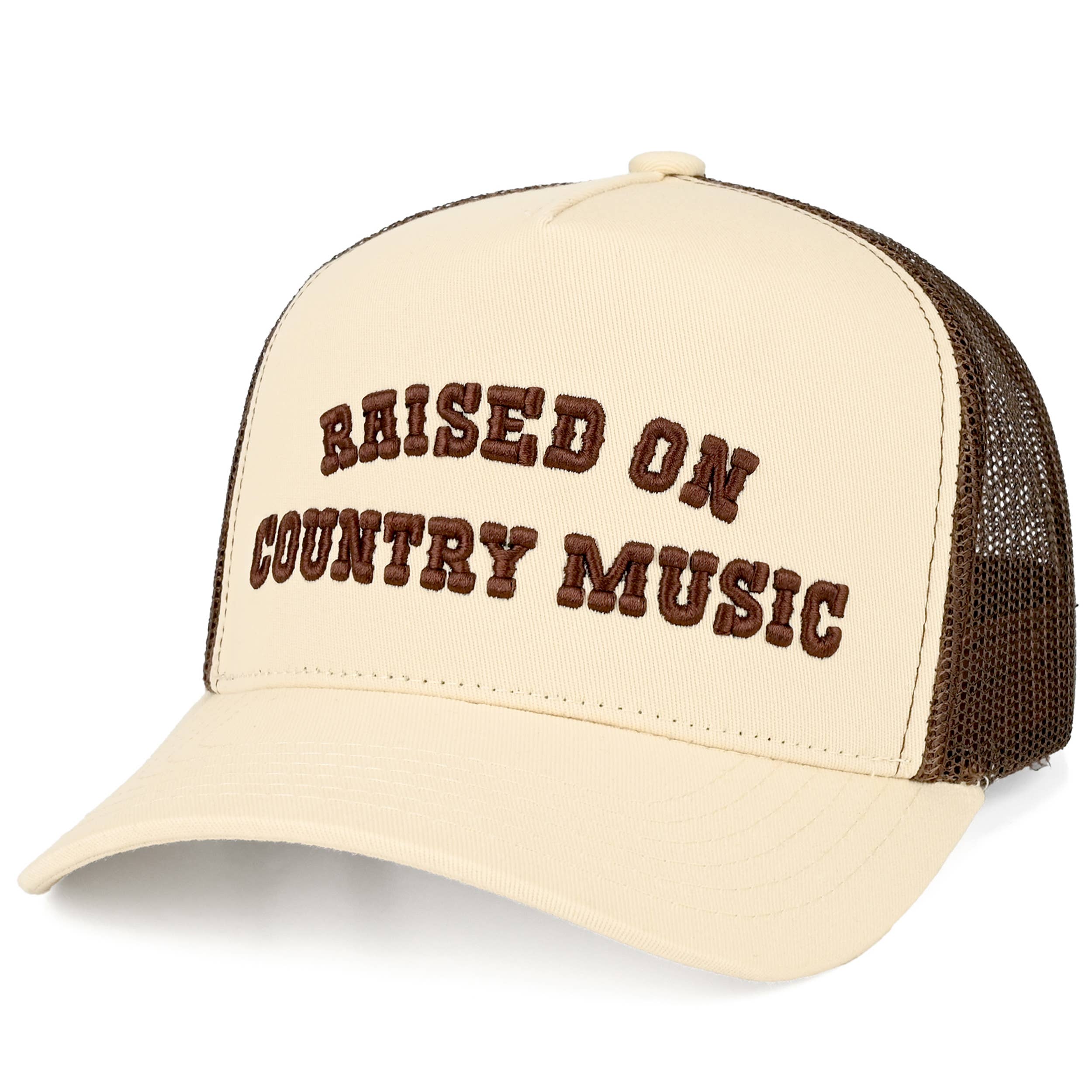 C.C Trucker Hat - Raised on Country Music
