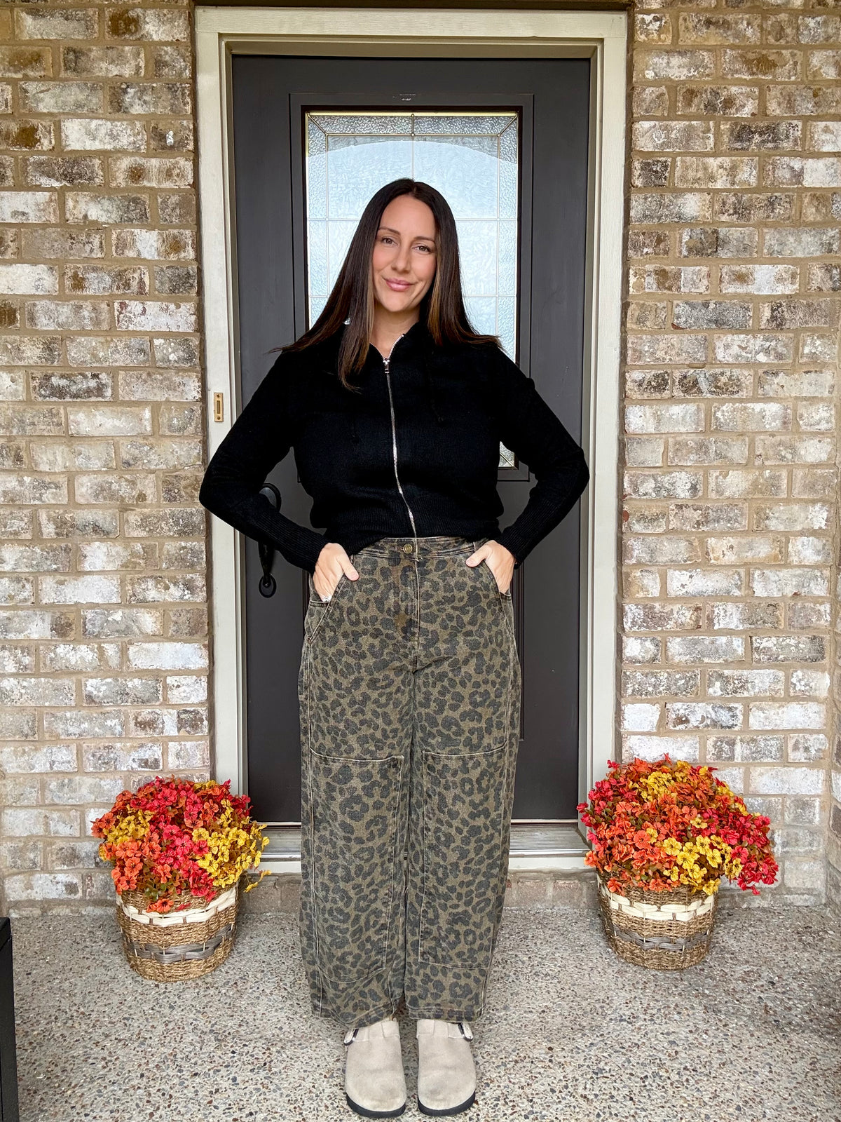 The Untamed Wide Leg Pants 🐆