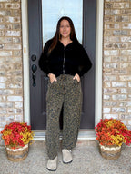 The Untamed Wide Leg Pants 🐆