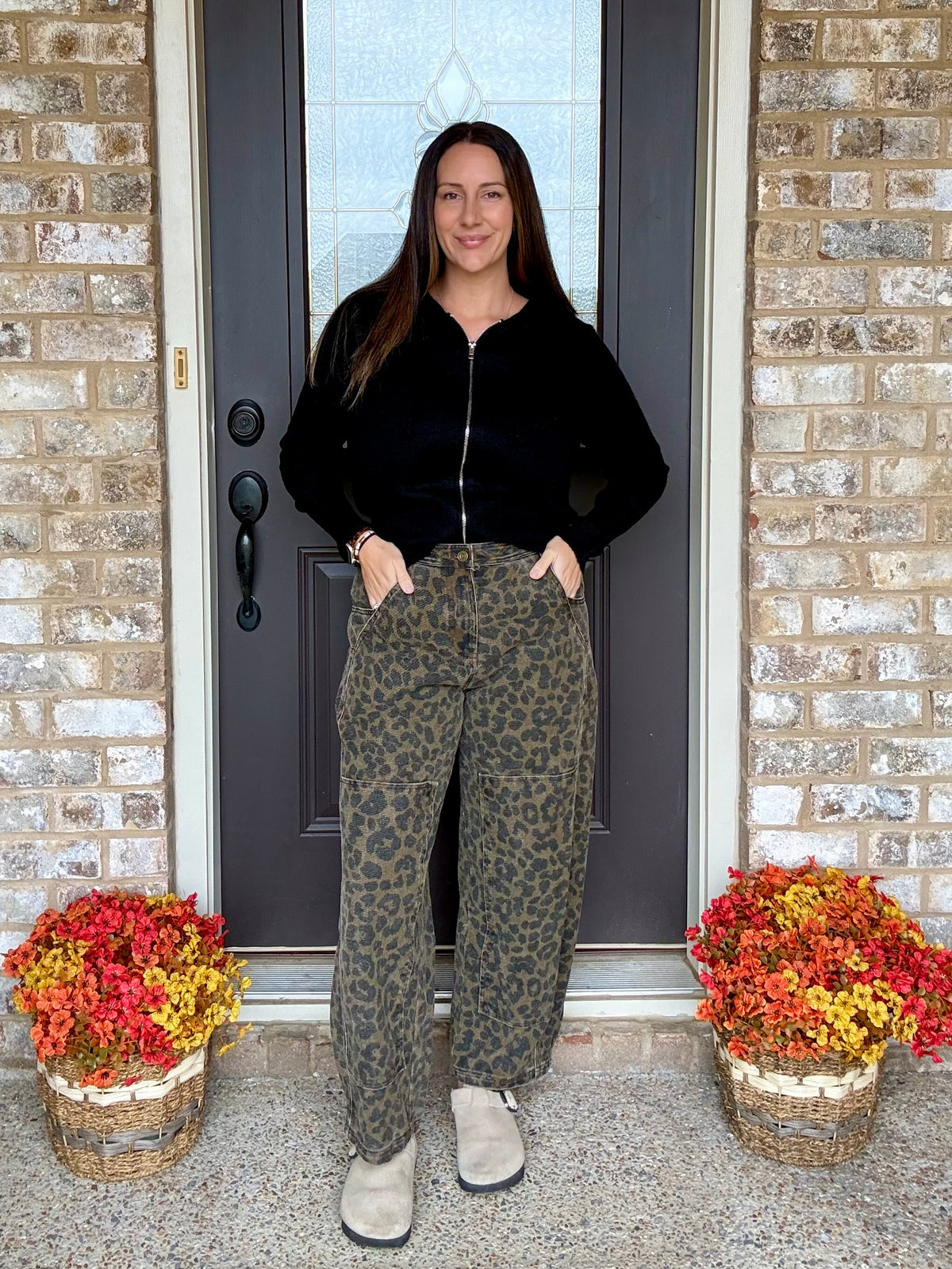 The Untamed Wide Leg Pants 🐆
