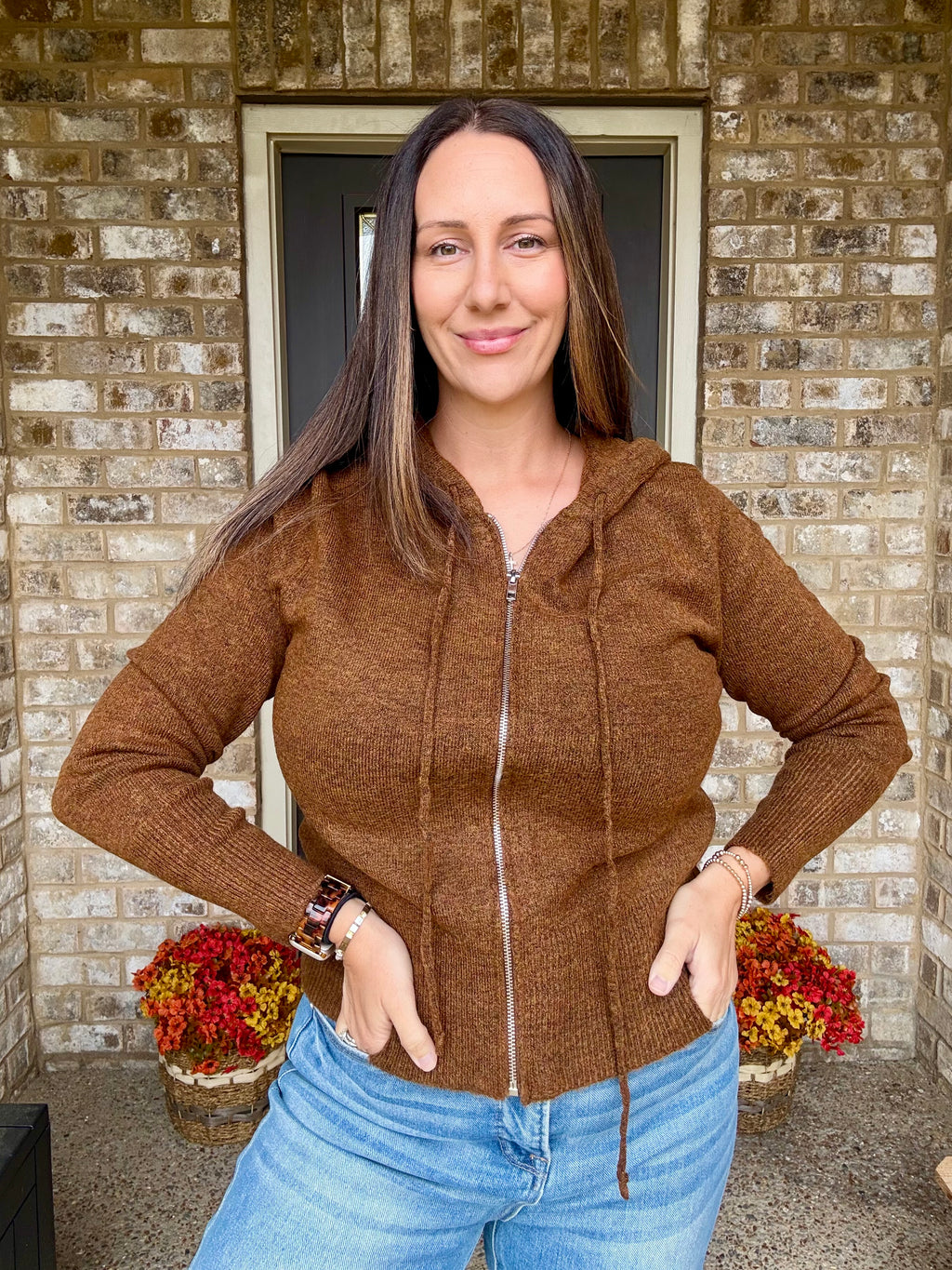 Easy Living Zip Up Hoodie