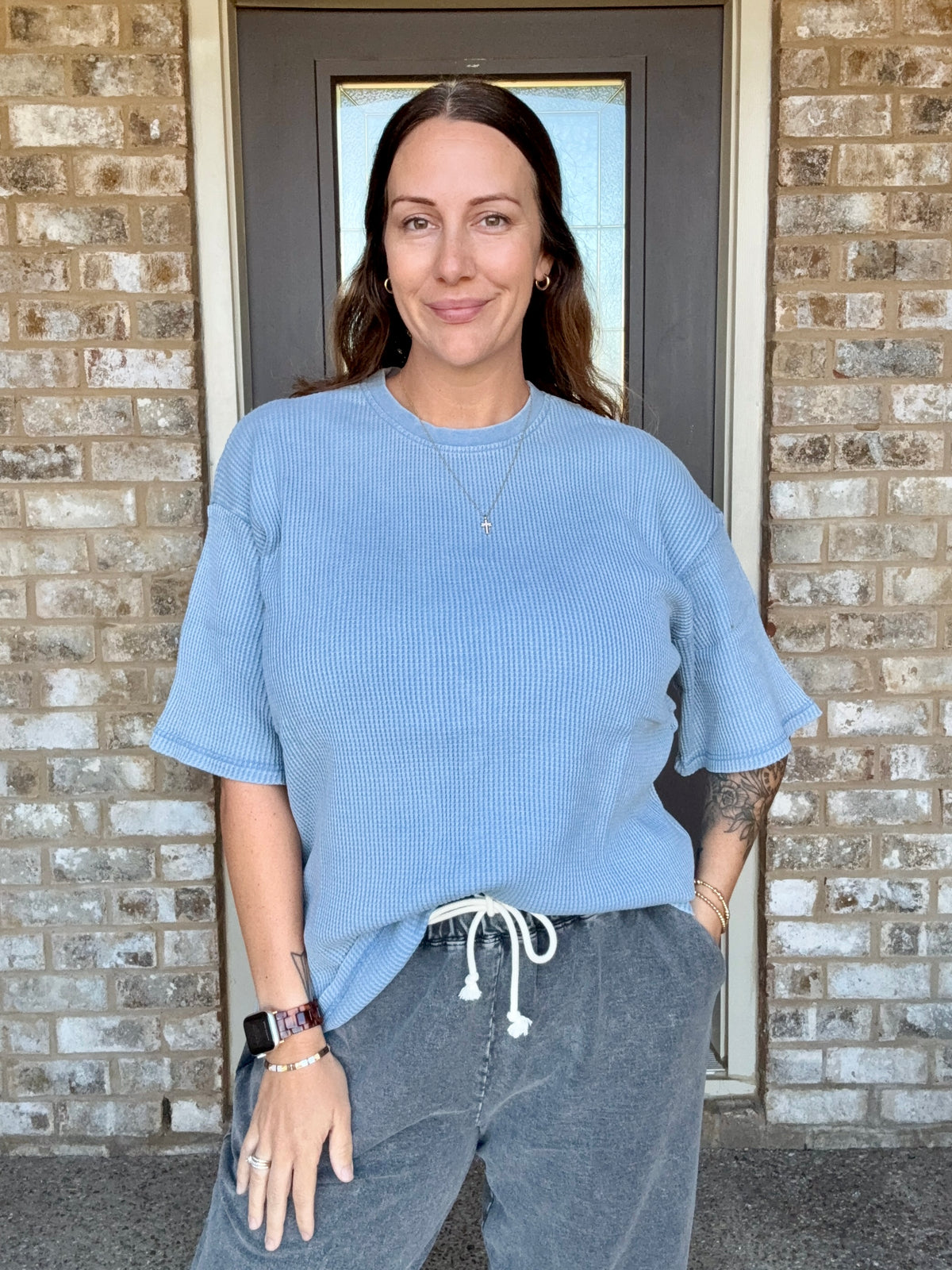 Everyday Essential Waffle Top