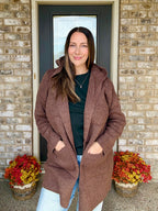 Cabin Cozy Hooded Cardigan