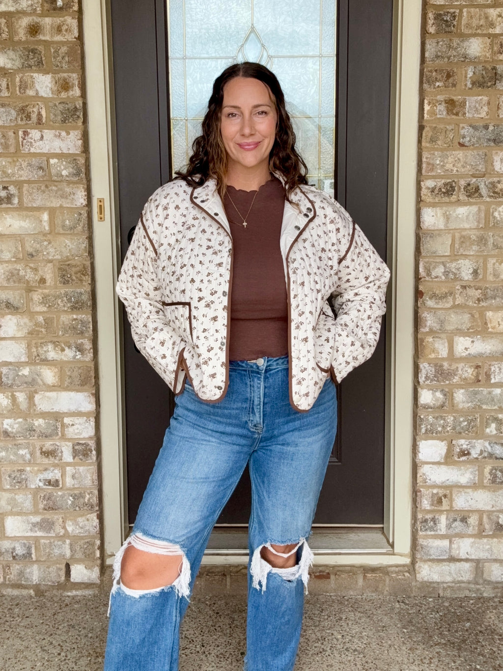 The Cottage Bloom Quilted Jacket