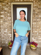 Bluebell Basic Ribbed Tee