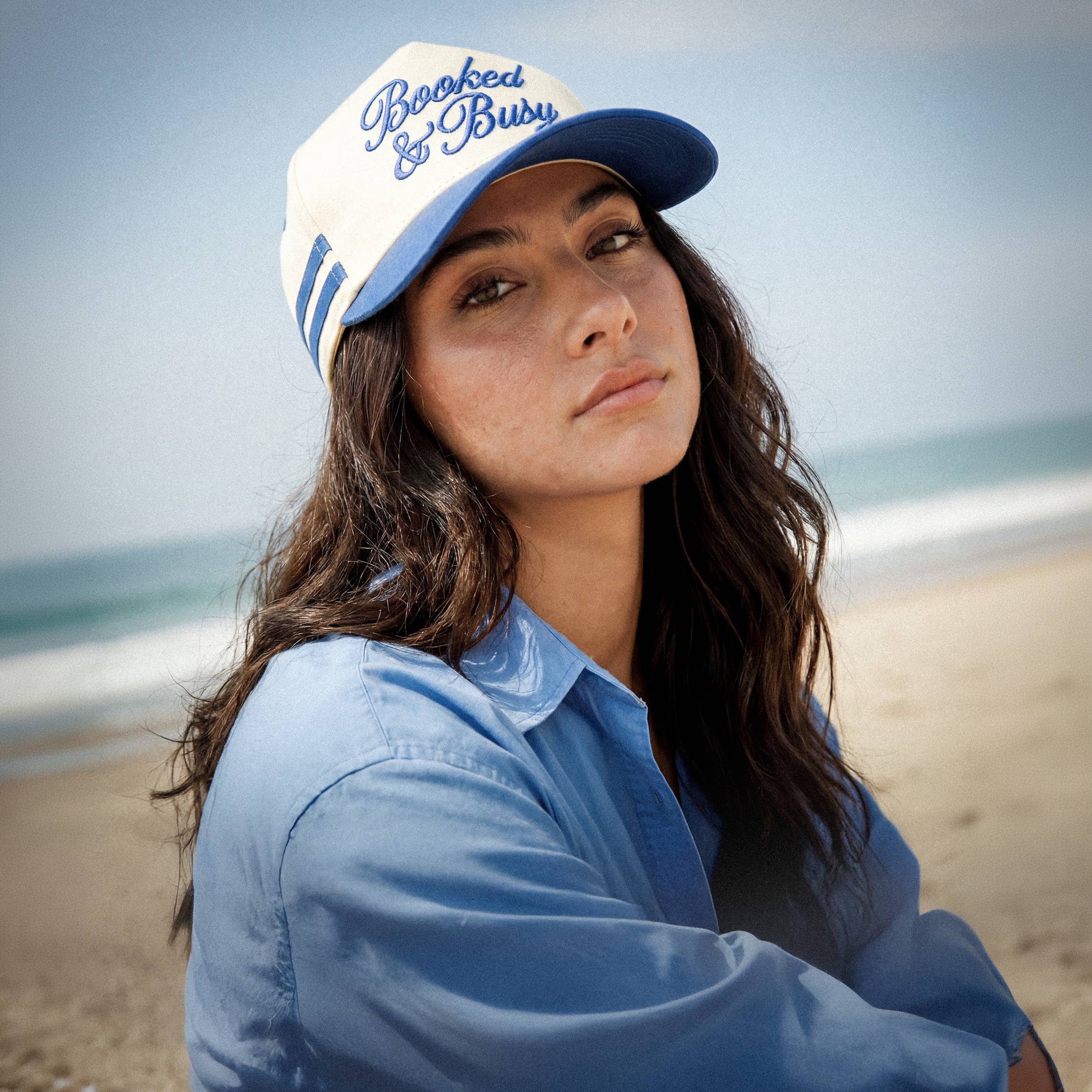 C.C Trucker Hat - Booked and Busy