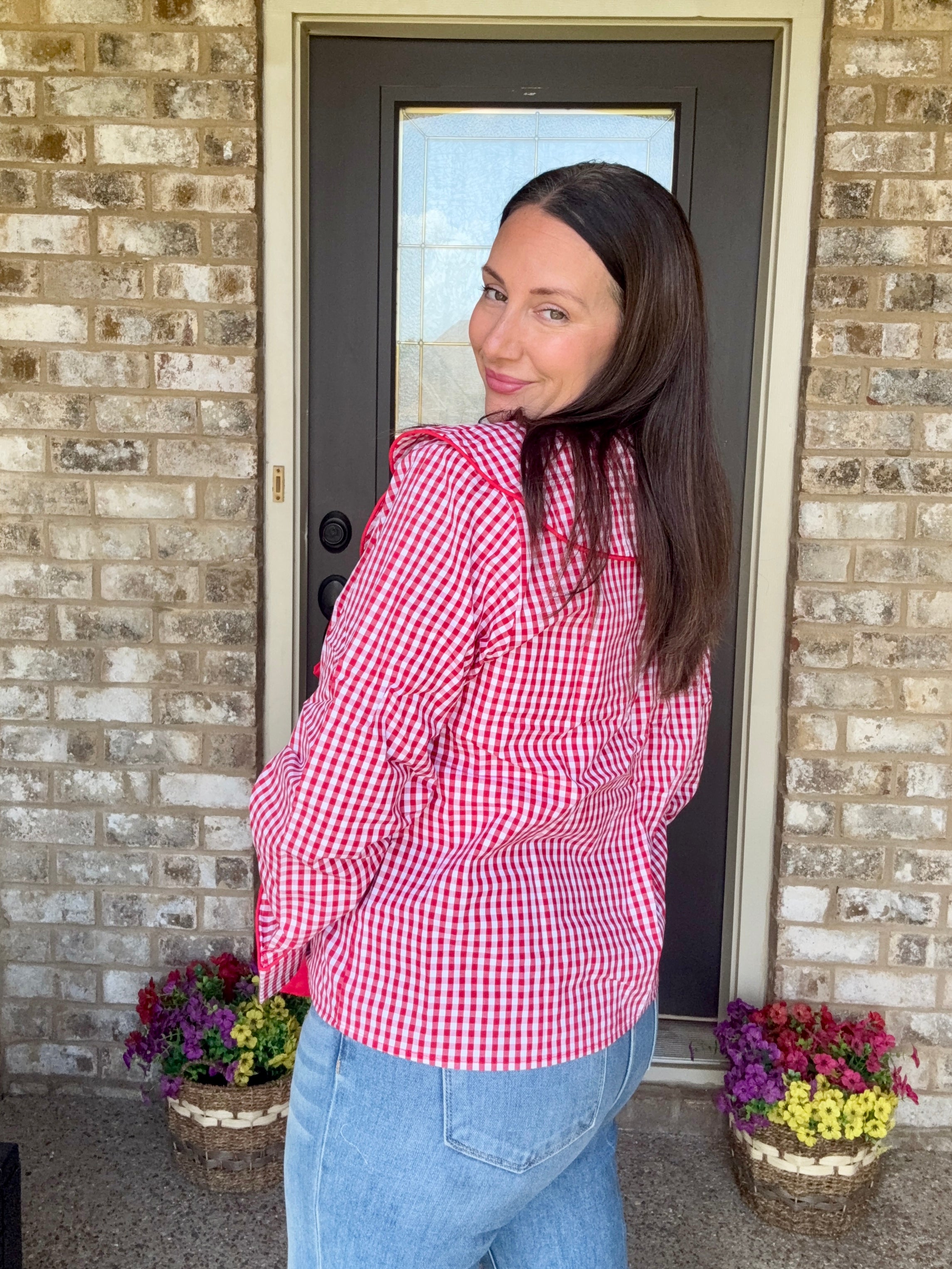 Grove Day Gingham Jacket