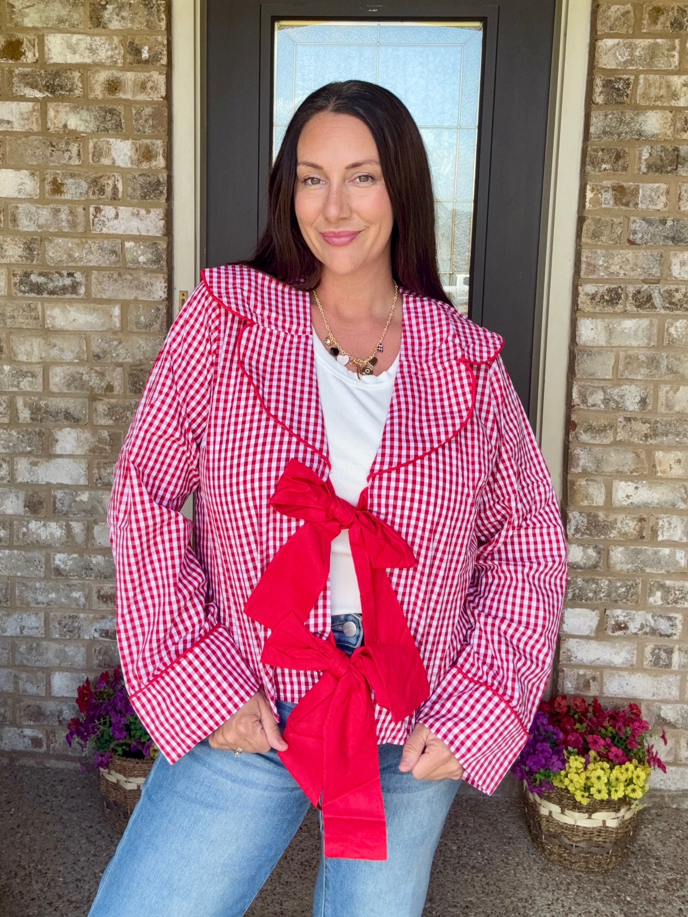 Grove Day Gingham Jacket