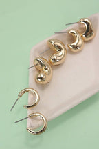 Huggie Earring Set