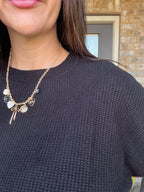 The Wren Waffle Top