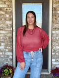 The Cross My Heart Knit Sweater