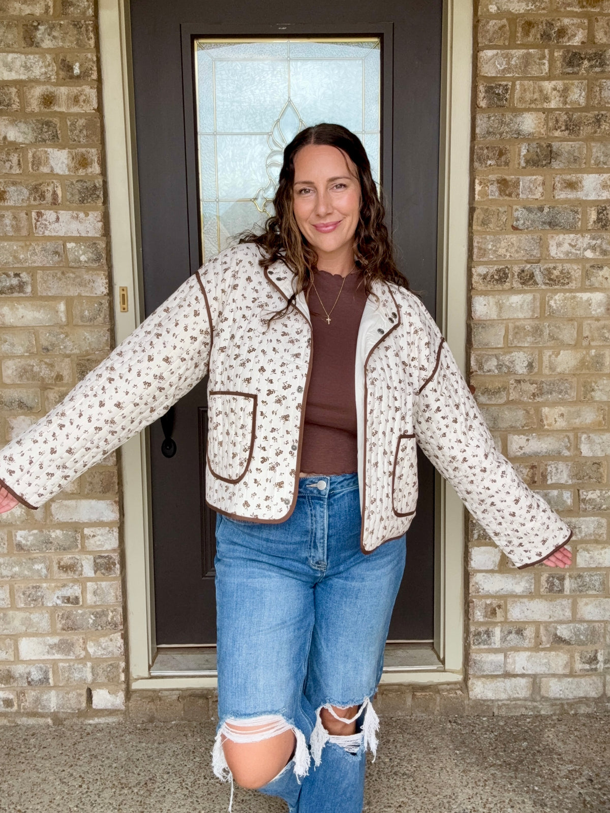 The Cottage Bloom Quilted Jacket
