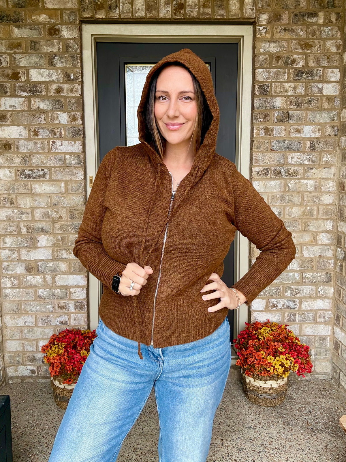 Easy Living Zip Up Hoodie