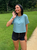 Bluebell Basic Ribbed Tee