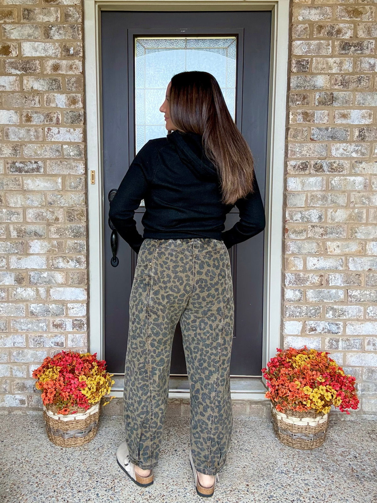 The Untamed Wide Leg Pants 🐆