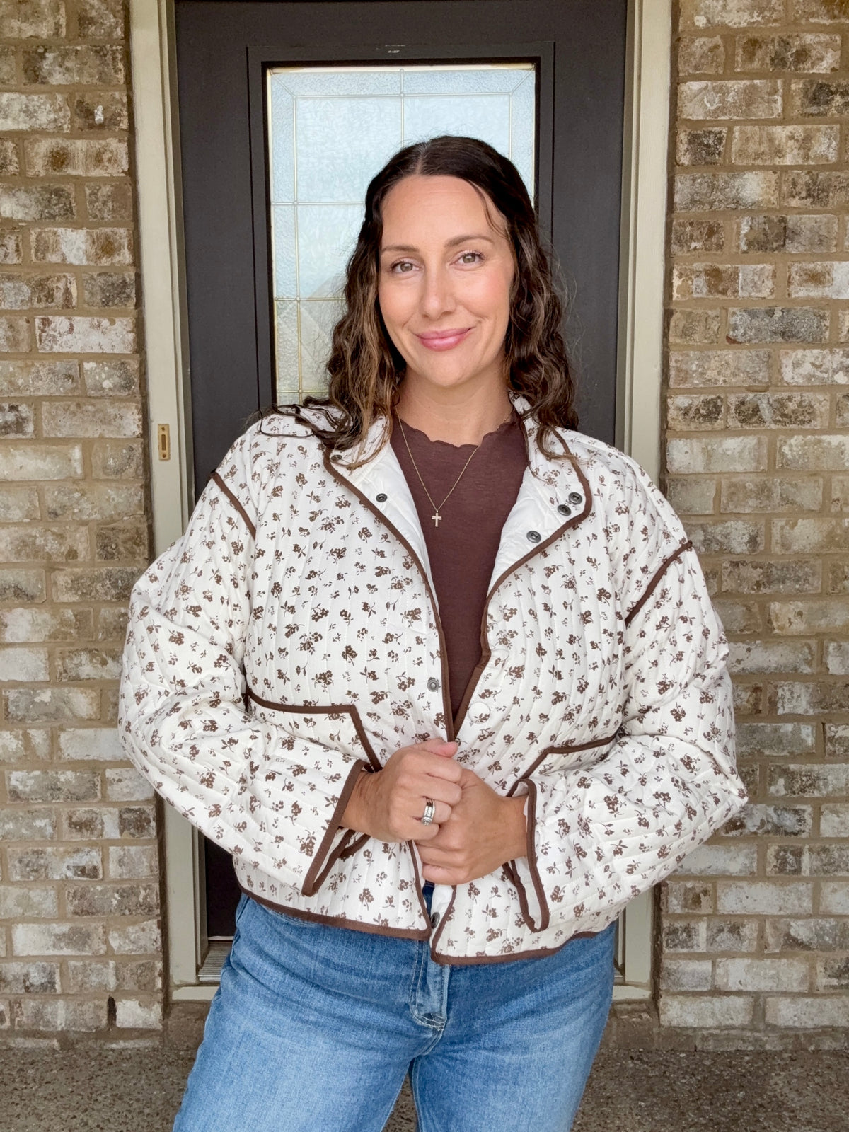 The Cottage Bloom Quilted Jacket