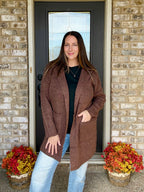 Cabin Cozy Hooded Cardigan