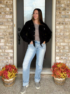 Midnight Lane Cropped Shacket