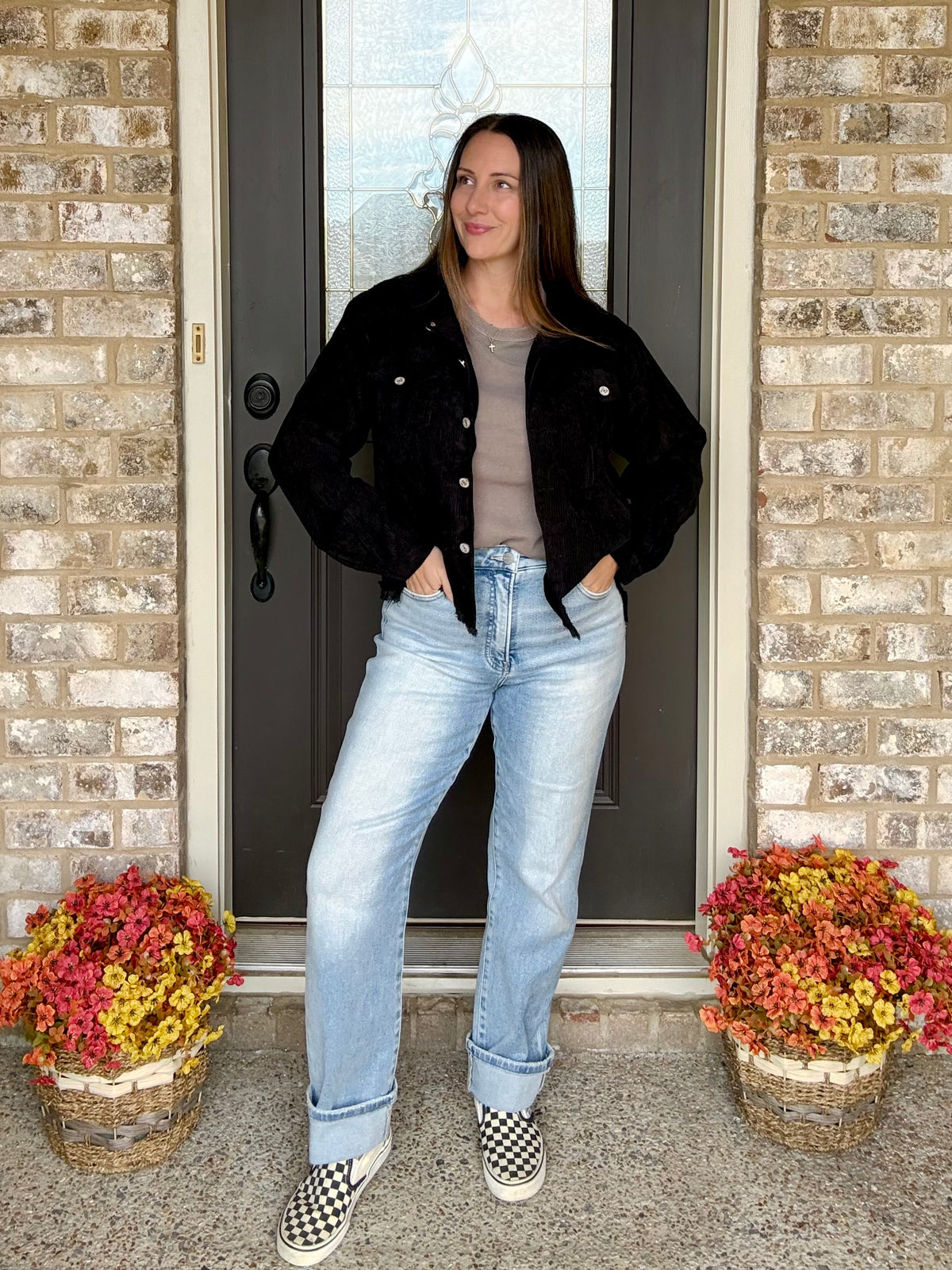 Midnight Lane Cropped Shacket