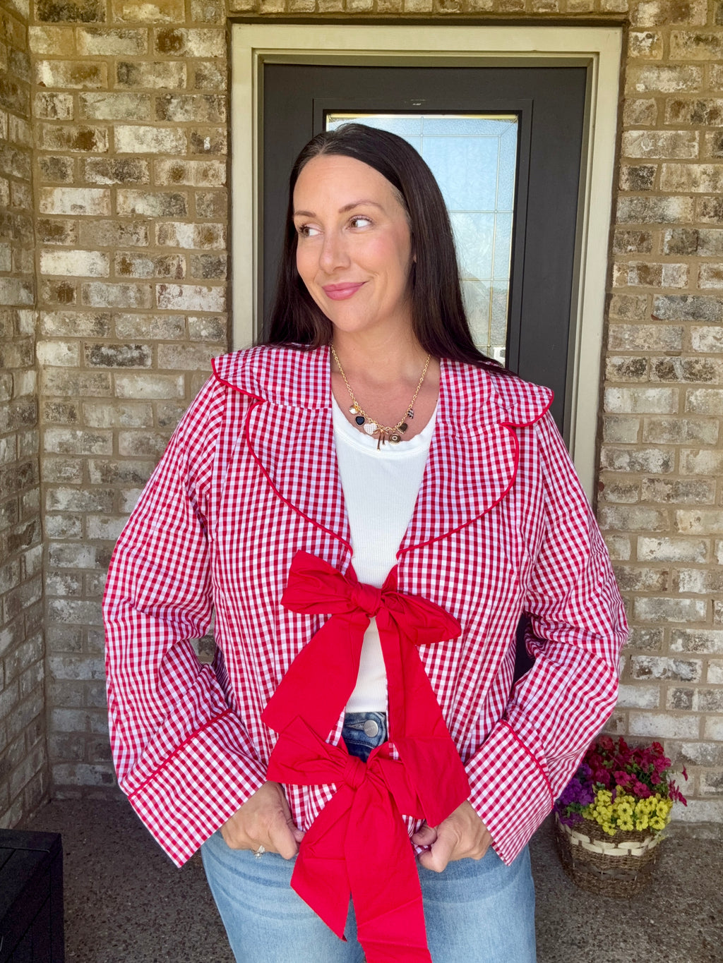 Grove Day Gingham Jacket