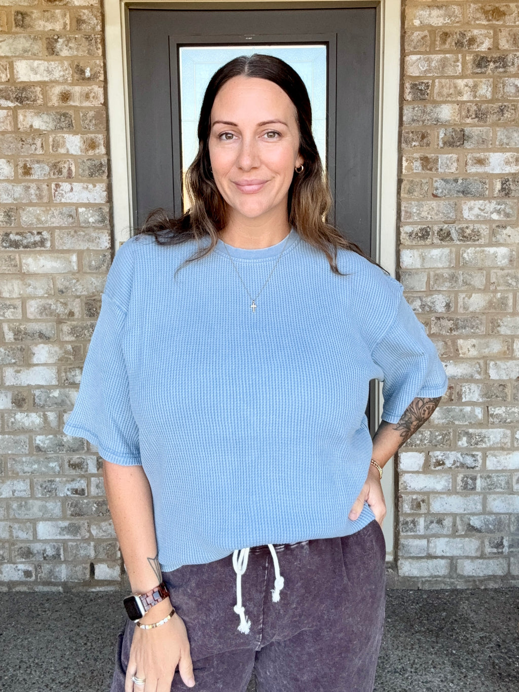 Everyday Essential Waffle Top