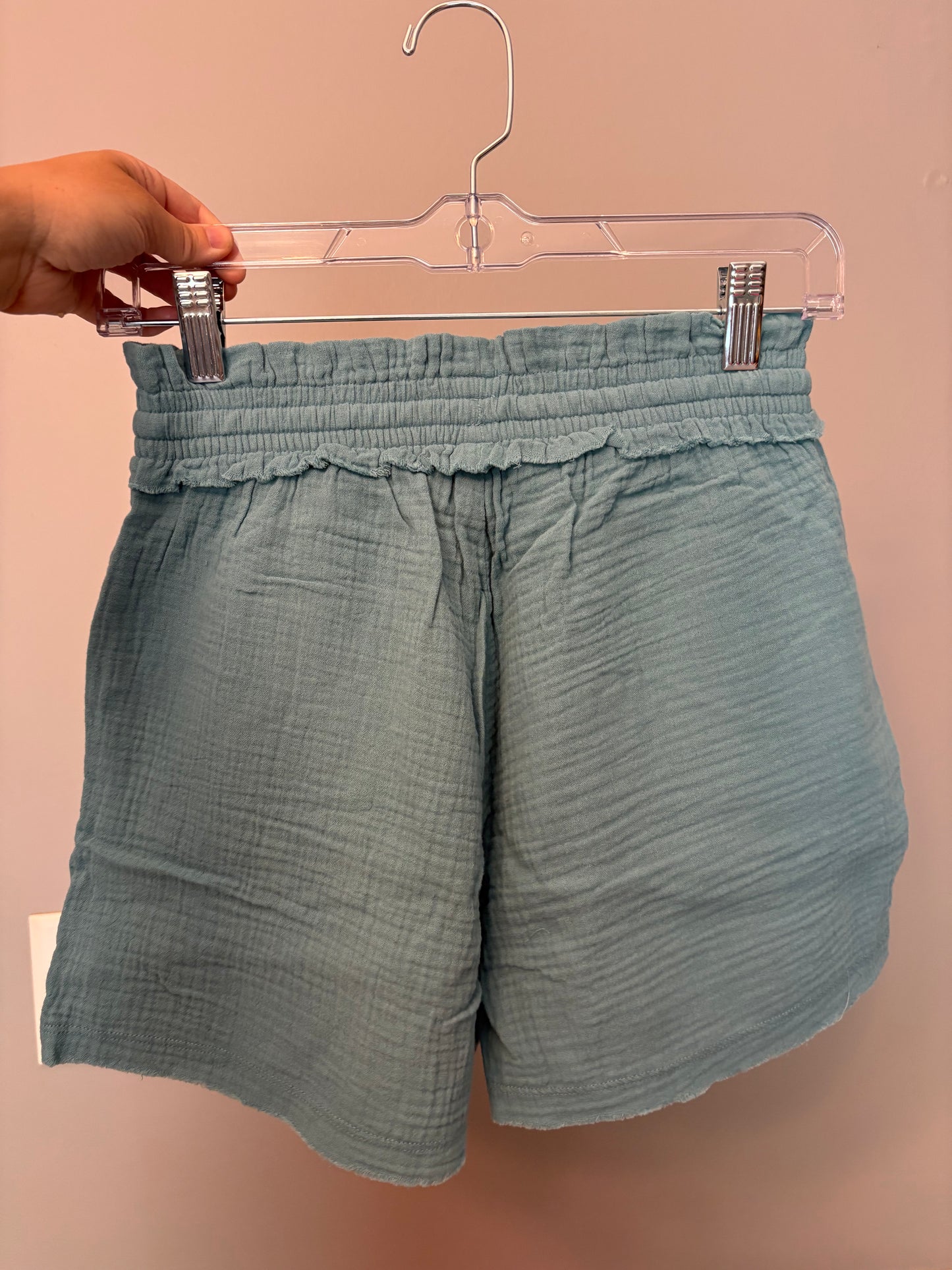 Zenana 100% Cotton Gauze Shorts