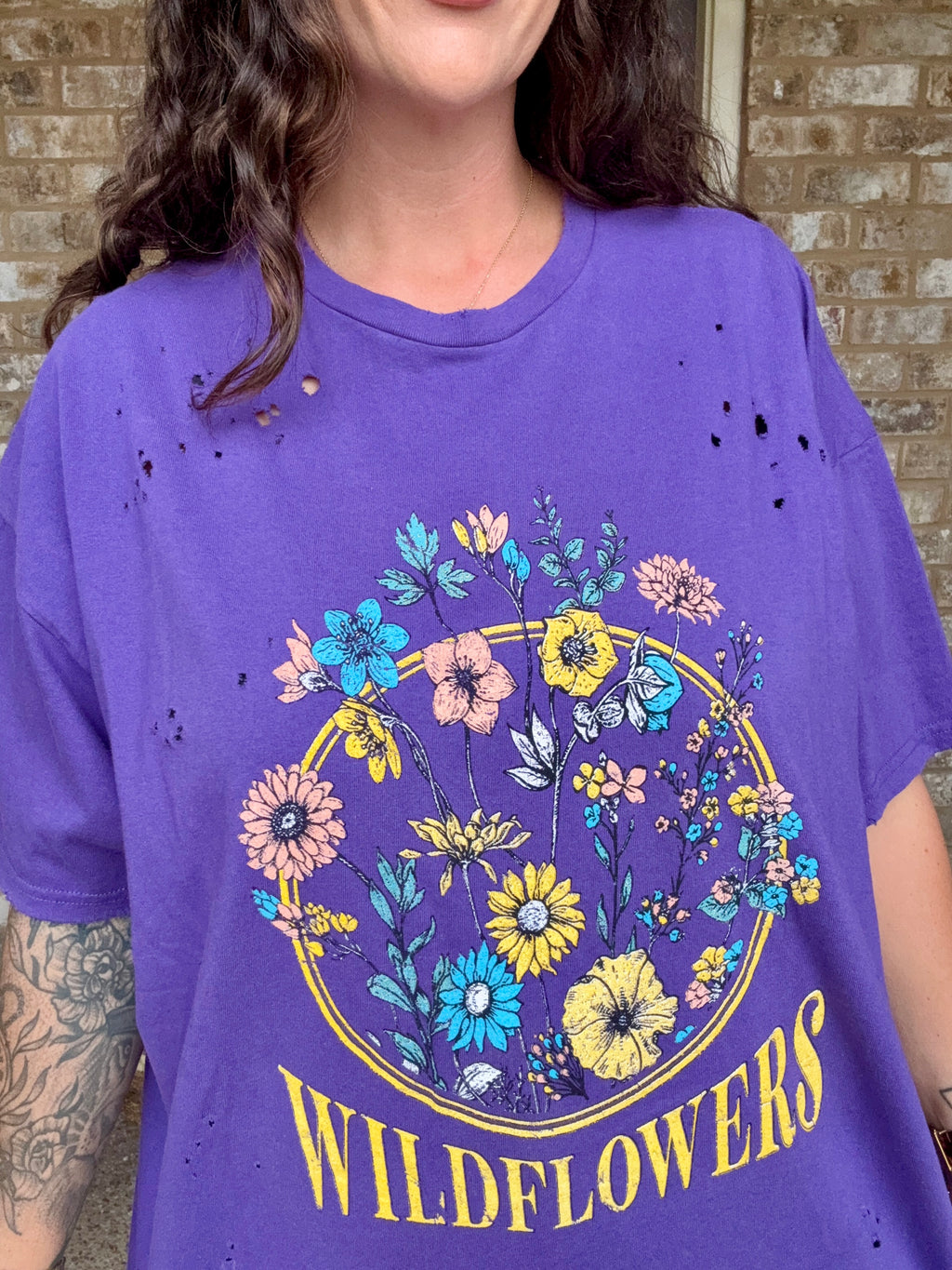 Zutter Vintage Wildflowers Tee