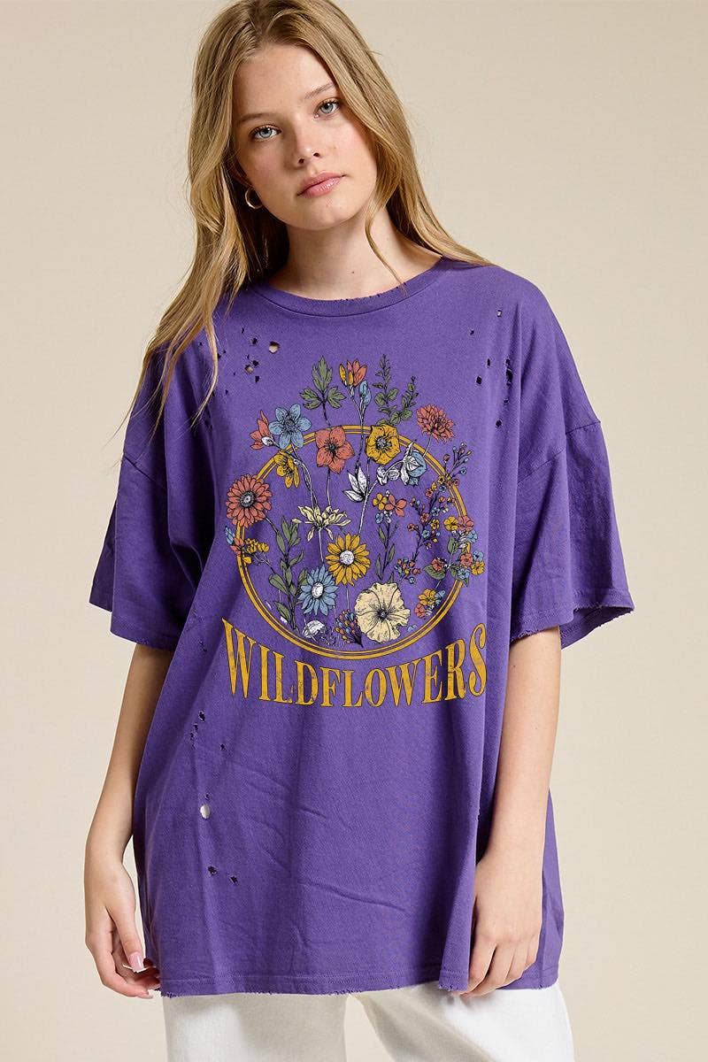 Zutter Vintage Wildflowers Tee