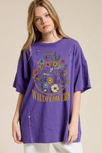 Zutter Vintage Wildflowers Tee