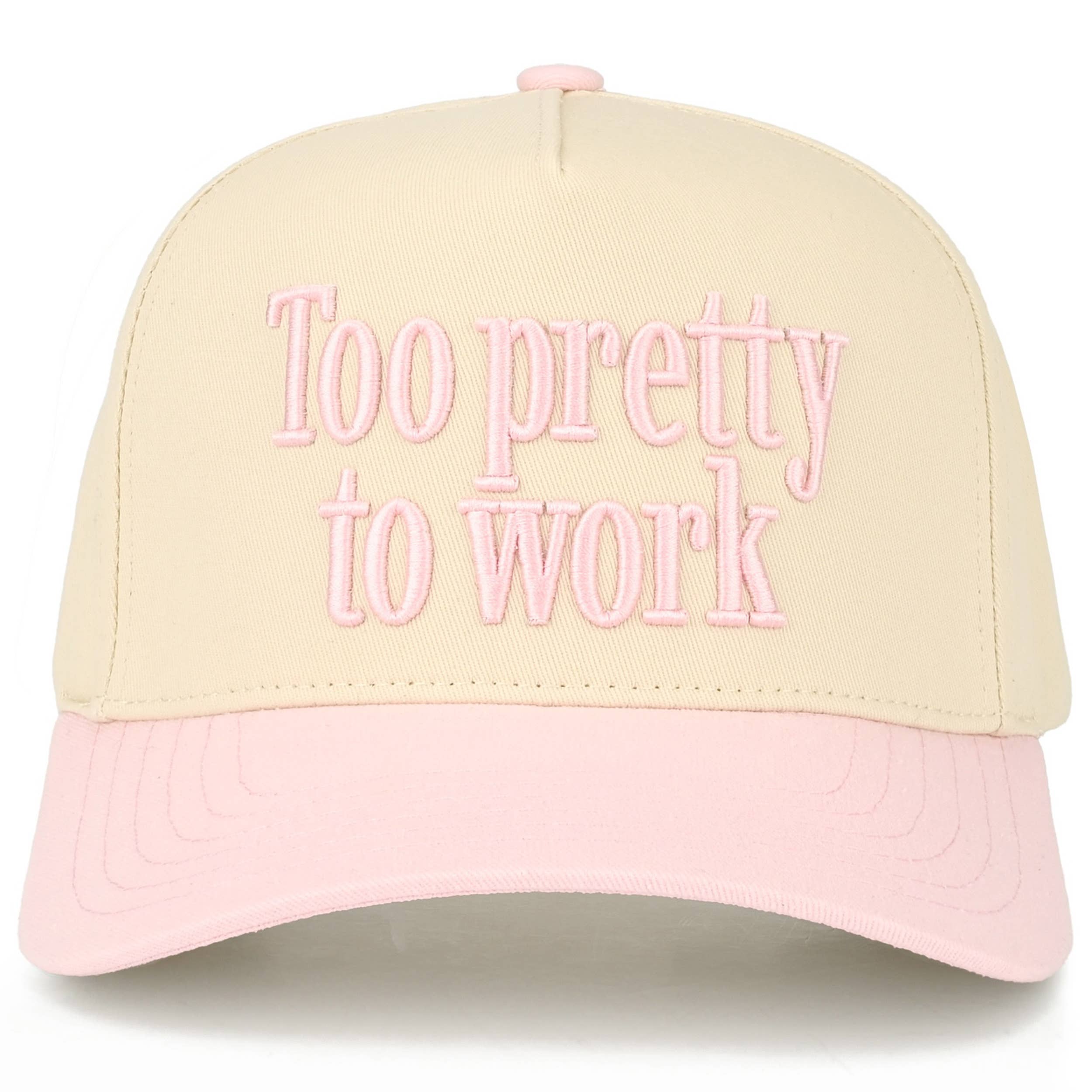 C.C Trucker Hat - Too Pretty to Work