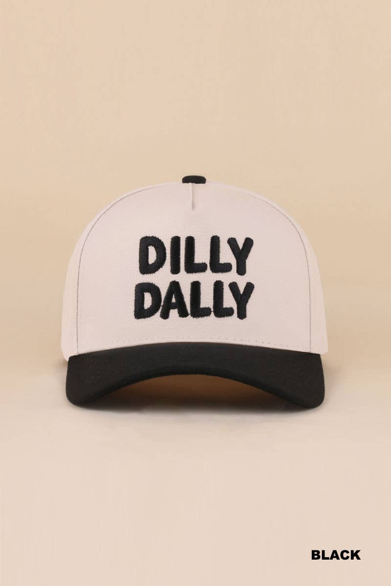 Dilly Dally Snapback Hat